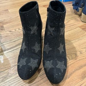 Size 10 INC Sparkly Booties